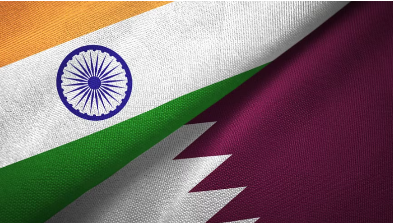 Flags of India and Oman