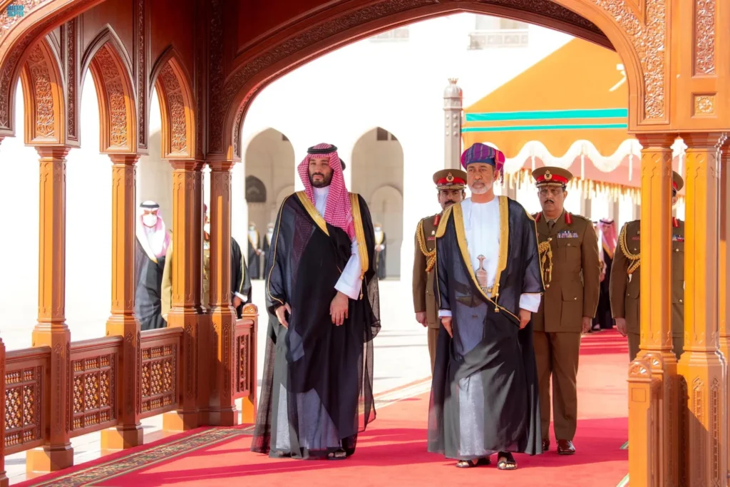 Oman saudi