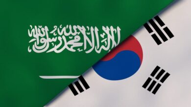 South Korea and Saudi Arabia