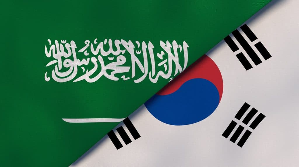 South Korea and Saudi Arabia