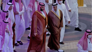 Saudi Arabia's Crown Prince Mohammed bin Salman toured Expo 2020 Dubai