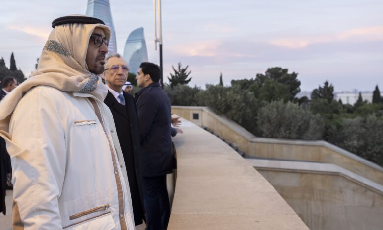 UAE President visits Tomb of National Leader