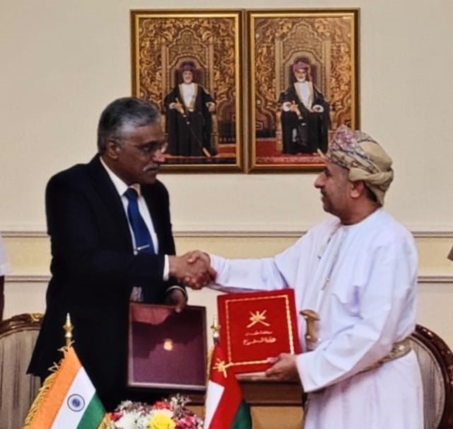 India and Oman sign defense collaboration pact
