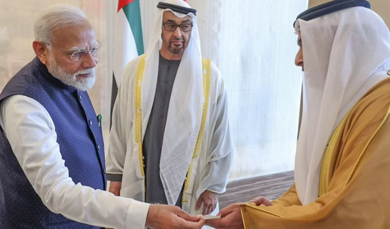 Modi and UAE President Witness JAYWAN Card Transaction in Abu Dhabi