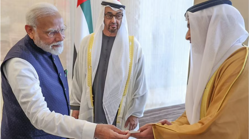 Modi and UAE President Witness JAYWAN Card Transaction in Abu Dhabi