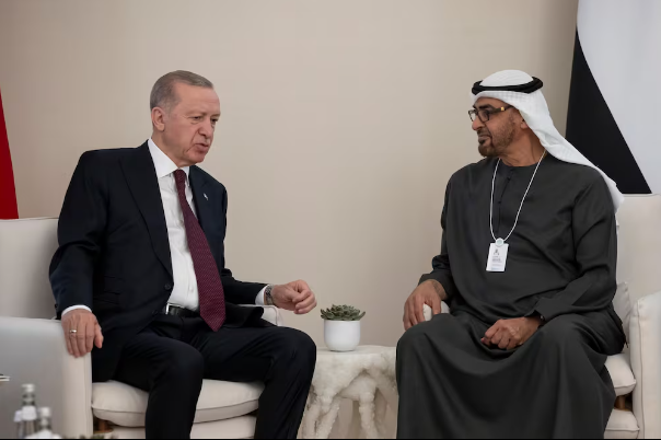 President Sheikh Mohamed and Turkey’s Erdogan discuss Gaza