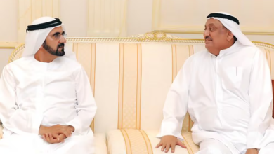 Sheikh Mohammed honors ex-president of Dubai