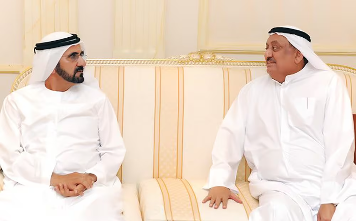 Sheikh Mohammed honors ex-president of Dubai