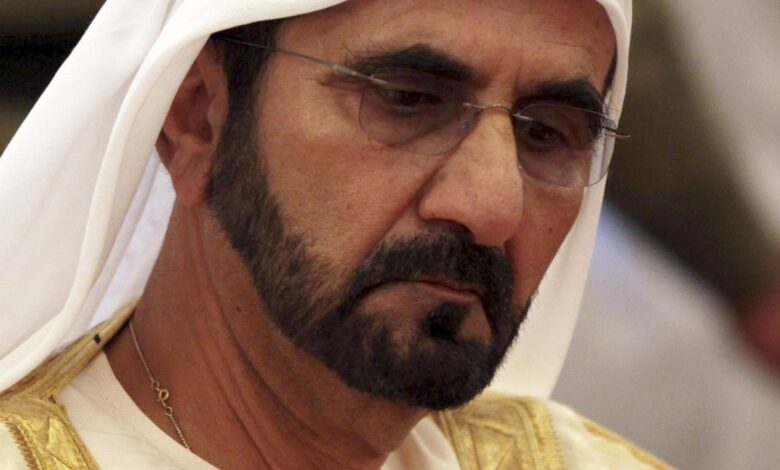 UAE’s Prime Minister Sheik Mohammed bin Rashid al-Maktoum