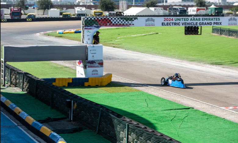 Abu Dhabi's electric car race excites UAE and international high school teams