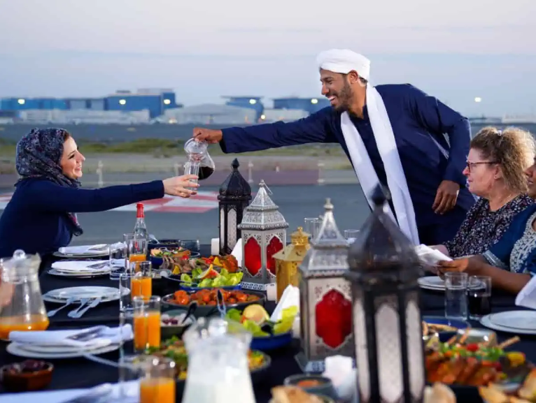 Dubai Airport Hosts Iftar on Runway During Ramadan Watch