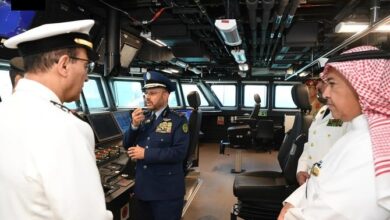 Saudi Arabia unveils new combat ship in Jeddah