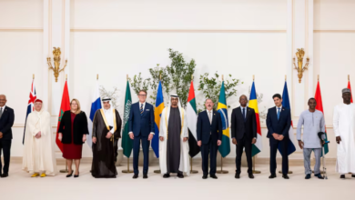 Sheikh Mohamed meets new UAE ambassadors at Sea Palace