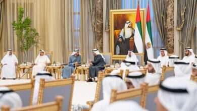 UAE President and Vice President at Qasr Al Watan iftar with other dignitaries