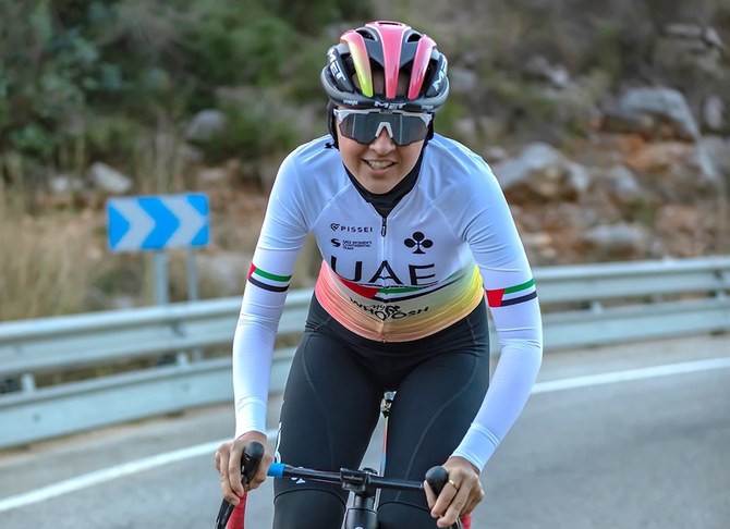 UAE cyclist Safiya Al-Sayegh strives to compete at Paris Olympics