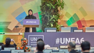UAE, UNEA-6, climate change, environmental commitments, Dr. Amna Al Dahak, President Sheikh Mohamed bin Zayed Al Nahyan, COP28,