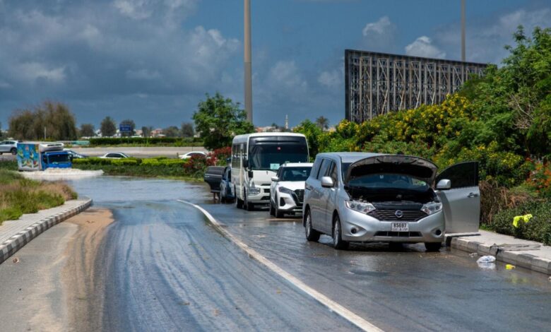 Dubai Police Urges Motorists to Relocate Vehicles Post-Flooding