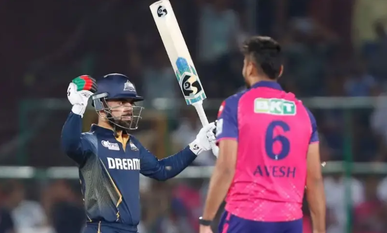 Gujarat Titans Seal Thrilling Victory Over Rajasthan Royals in IPL Showdown