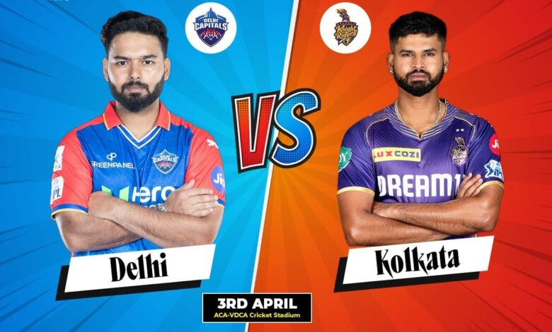 KKR defeats DC by 106 runs