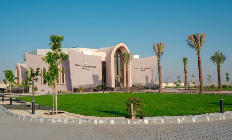 UAE- New Church to Open Beside BAPS Hindu Temple in Abu Dhabi