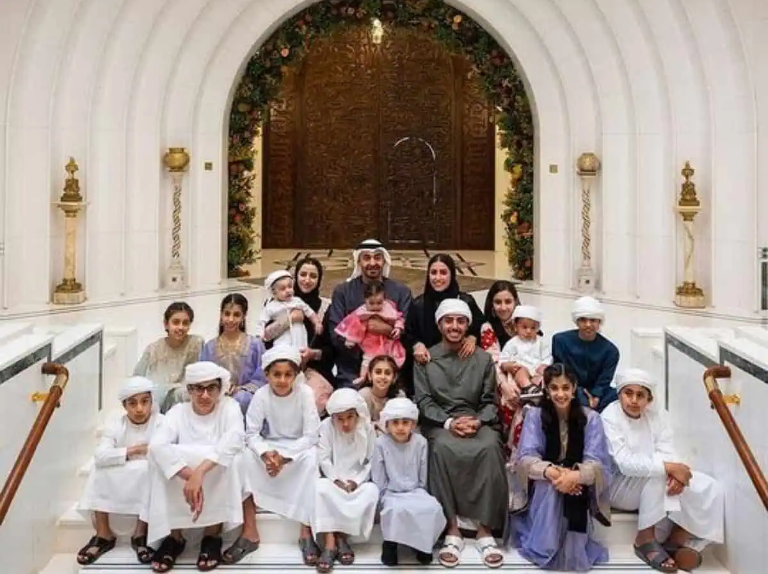 UAE President Shares Eid Al-Fitr Family Photo