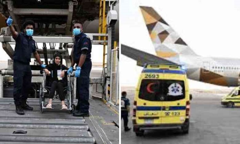 UAE provides medical aid to 16th group of Wounded Palestinian children and cancer patients
