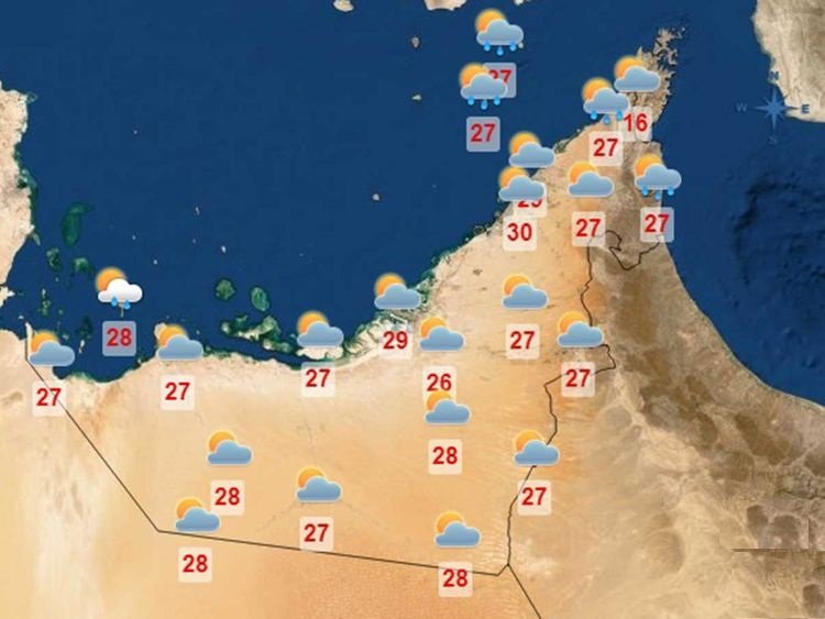 UAE weather forecast for Monday 13 May to Friday 17 May 2024