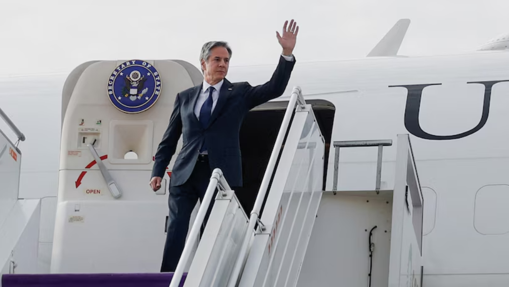 US Secretary Antony Blinken Arrives in Saudi Arabia, Pushes for Gaza Ceasefire Talks