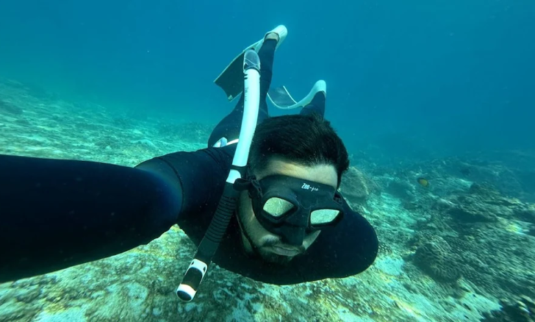 Indian freediver Bux Khurana achieves 2 national records in UAE