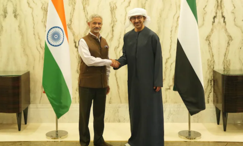 Jaishankar visits UAE for bilateral talks, starts with BAPS Hindu temple visit