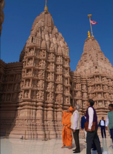 Jaishankar visits iconic BAPS Hindu Mandir in Abu Dhabi