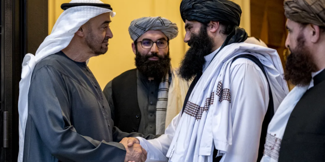 UAE leader meets Taliban official with $10m US bounty in Abu Dhabi