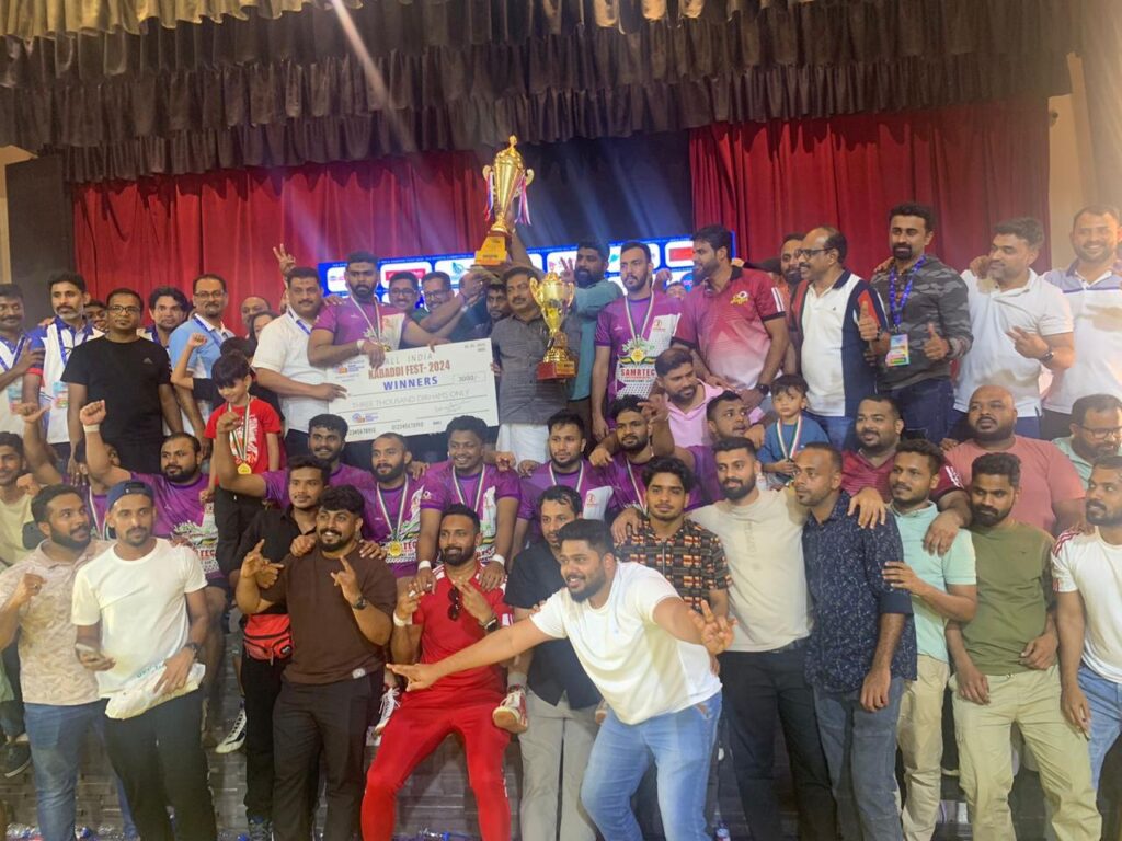 All India Kabaddi Fest 2024 O2 Ponnani Emerges Victorious at IAS Community Hall