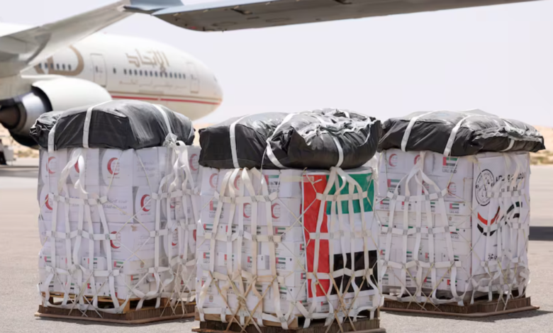 Flying Aid to Gaza Emirati Pilot Proud to Support Palestinians