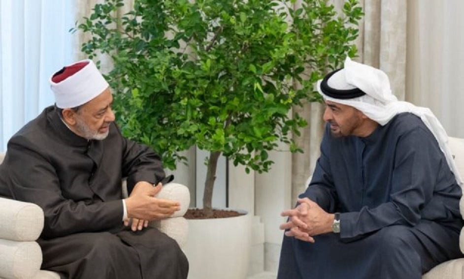 Grand Imam of Al Azhar and UAE President Discuss 'Religions for Development' Initiative