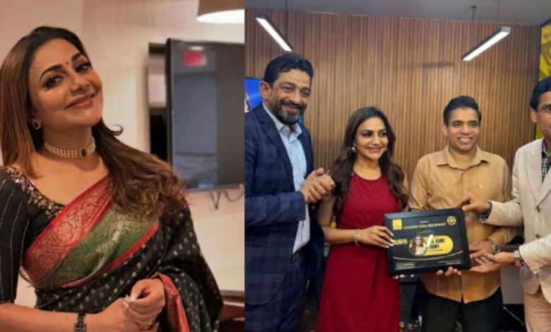 Singer Rimi Tomy Awarded UAE's Dubai Golden Visa
