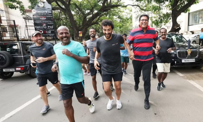 UAE Minister and Tamil Nadu Health Minister Connect Through Shared Passion for Walking