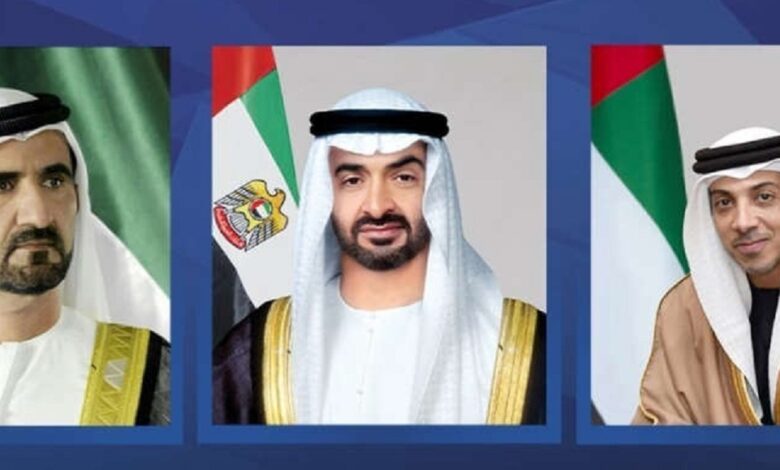 UAE President and VPs extend condolences to India's President over flood victims