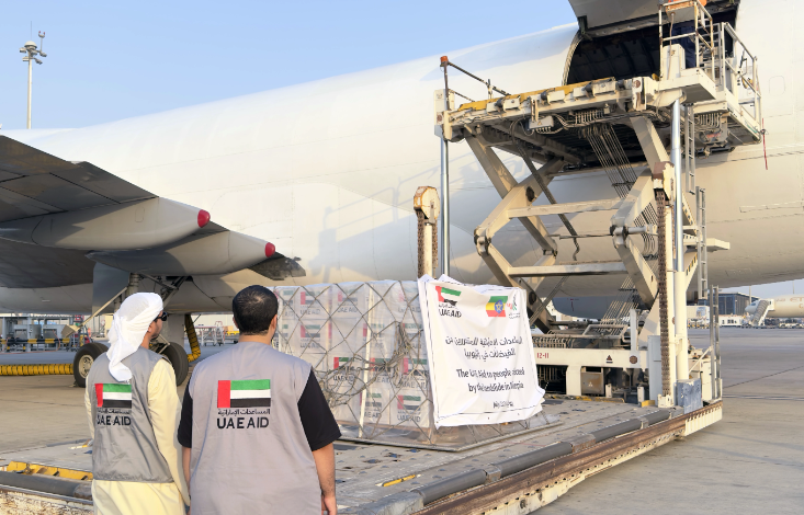 UAE Sends Aid Plane to Ethiopia Following President's Directives in Response to Landslides