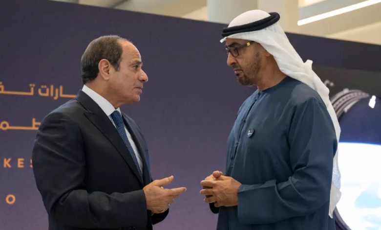 Egypt and UAE Leaders Meet to Discuss Ties and Regional Issues