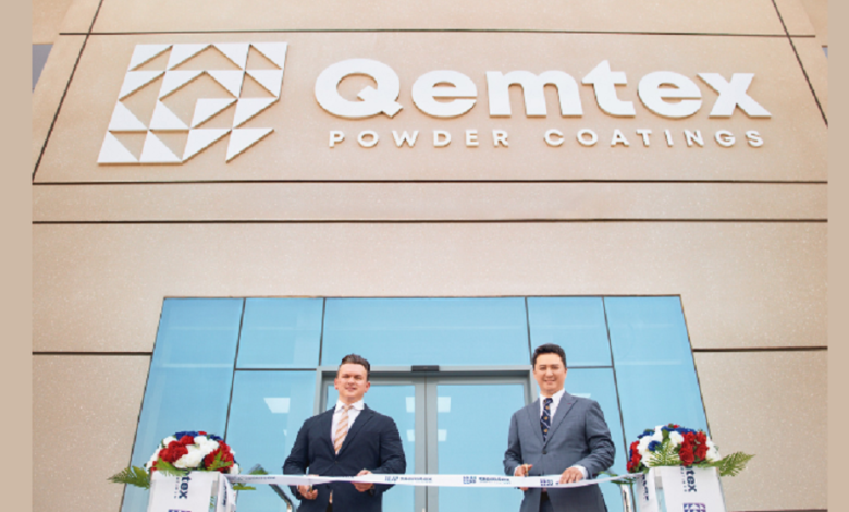Qemtex Opens Powder Coatings Plant in UAE to Target Global Market