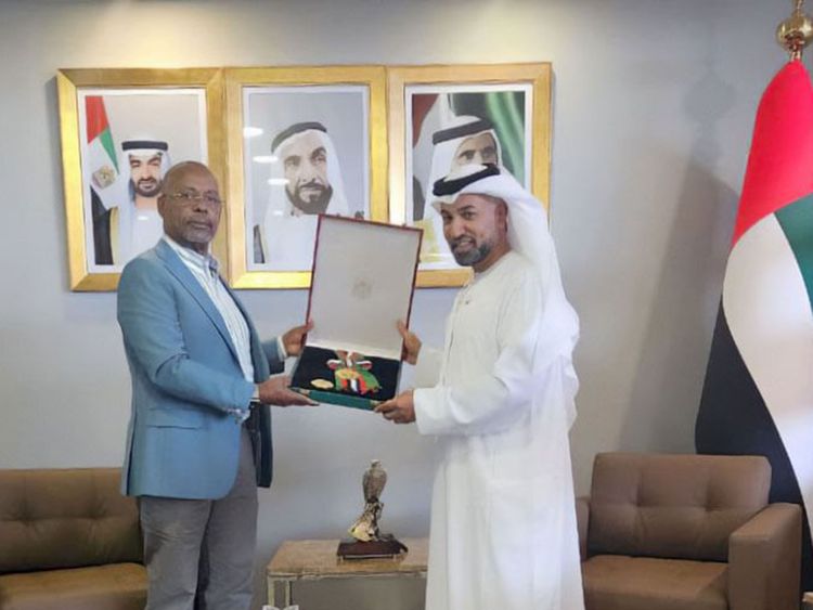 UAE President Awards First-Class Medal of Independence to Kenyan Ambassador