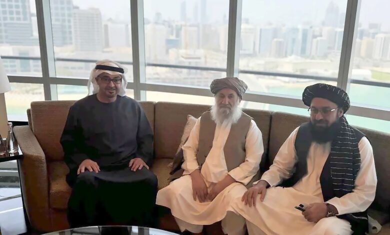 UAE President visits Afghan Prime Minister in treatment at UAE hospital