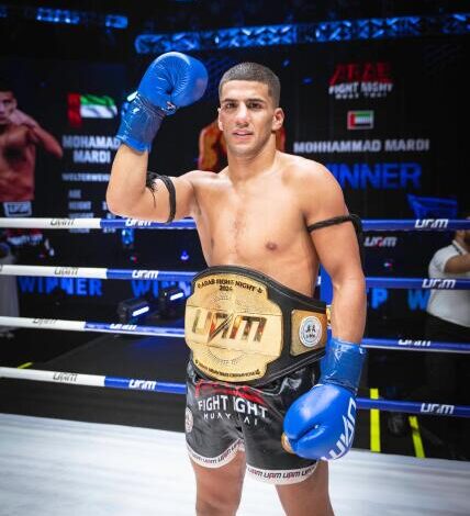 UAE's Mohammed Mardi Wins Arab Fight Night Muay Thai Championship
