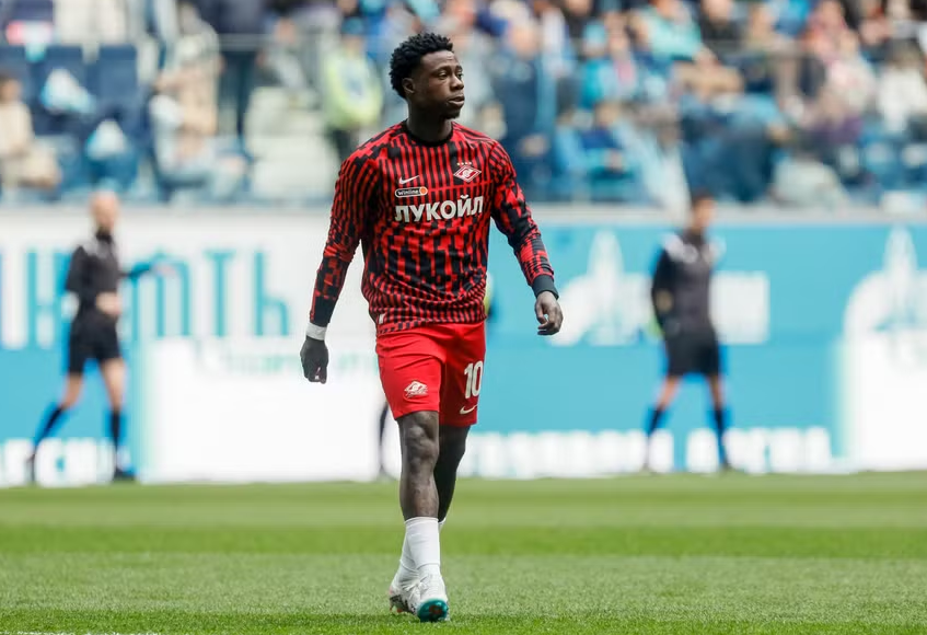Dutch player Promes, fighting extradition, resumes soccer career in UAE