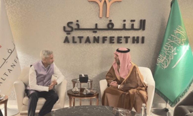 EAM in Saudi Arabia for India-GCC Foreign Ministers' Meeting