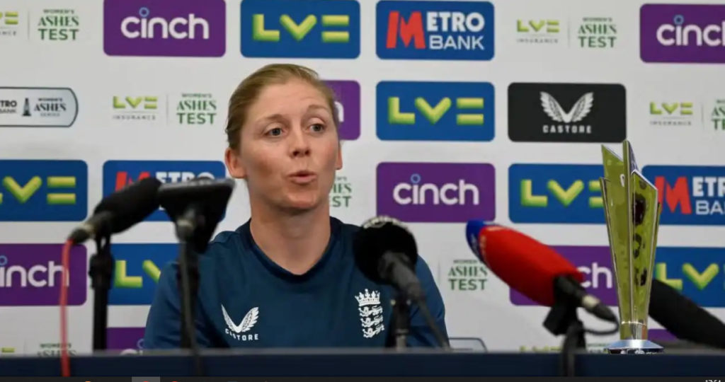 England Captain Heather Knight Expects Quiet Stands at 2024 Women's T20 World Cup in UAE
