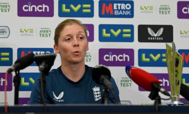 England Captain Heather Knight Expects Quiet Stands at 2024 Women's T20 World Cup in UAE