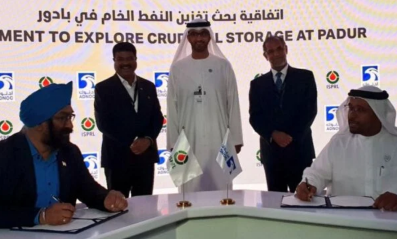 India-UAE aggrement to Boost Crude Oil Storage Capacity