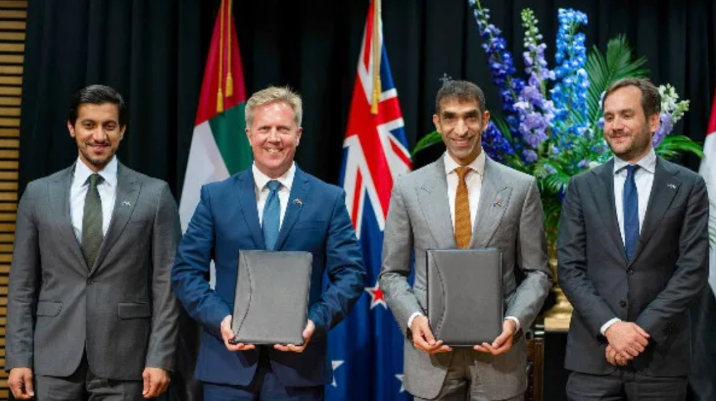 Minister of State for Foreign Trade Leads UAE Delegation to New Zealand and Australia to Boost Trade Relations
